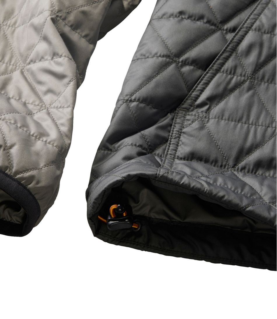 L.L.Bean Men's Katahdin Insulated Hoodie, Colorblock OUTERWEAR
