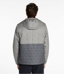 L.L.Bean Men's Katahdin Insulated Hoodie, Colorblock OUTERWEAR