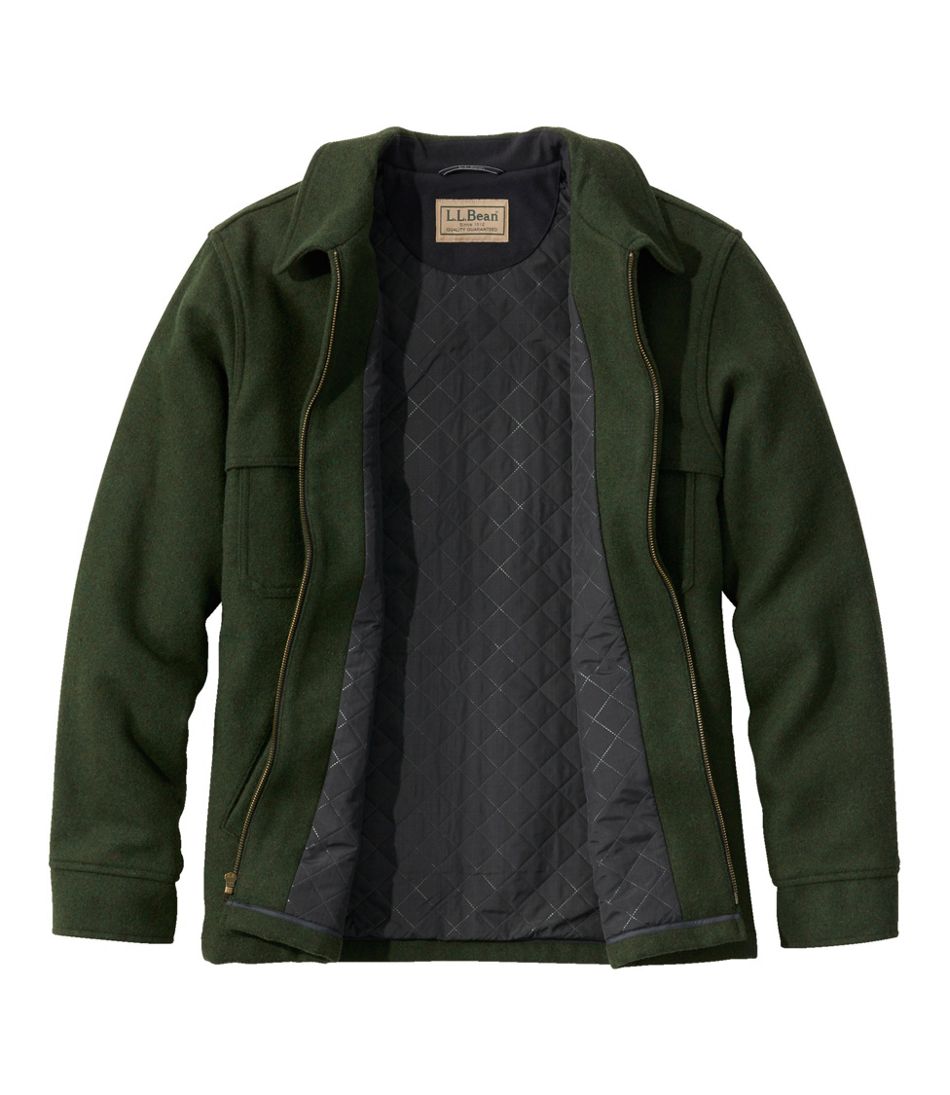 L.L.Bean Men's Maine Guide Zip-Front Jac-Shirt with PrimaLoft OUTERWEAR|OUTDOOR EQUIPMENT