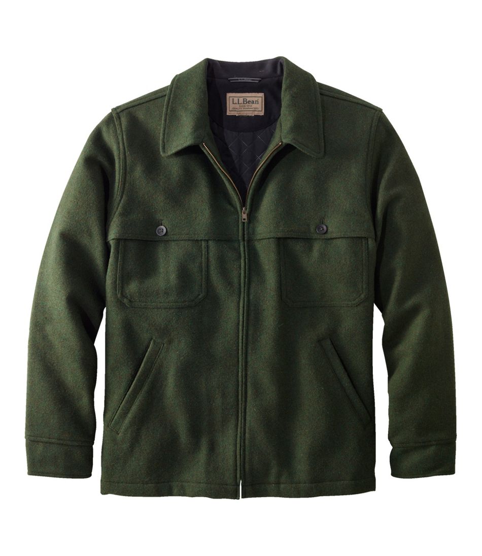 L.L.Bean Men's Maine Guide Zip-Front Jac-Shirt with PrimaLoft OUTERWEAR|OUTDOOR EQUIPMENT