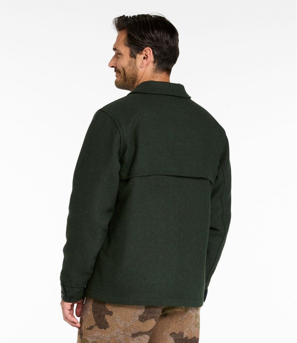 L.L.Bean Men's Maine Guide Zip-Front Jac-Shirt with PrimaLoft OUTERWEAR|OUTDOOR EQUIPMENT