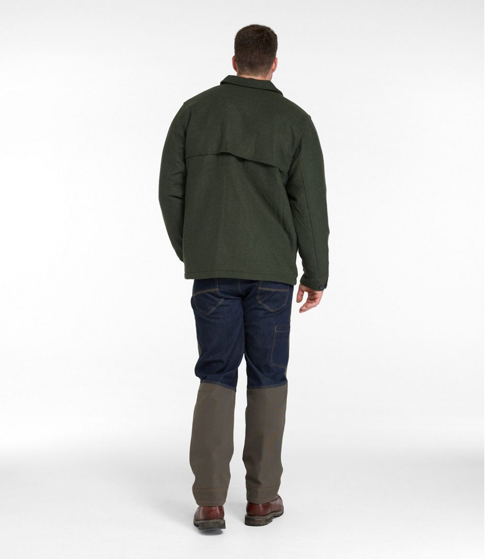 L.L.Bean Men's Maine Guide Zip-Front Jac-Shirt with PrimaLoft OUTERWEAR|OUTDOOR EQUIPMENT