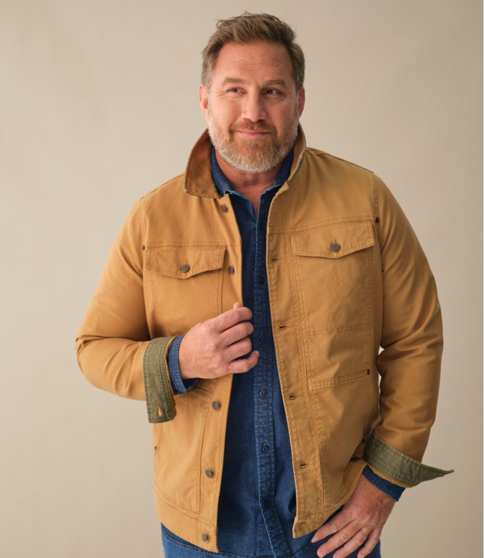 L.L.Bean Men's BeanFlex Utility Trucker Jacket OUTERWEAR