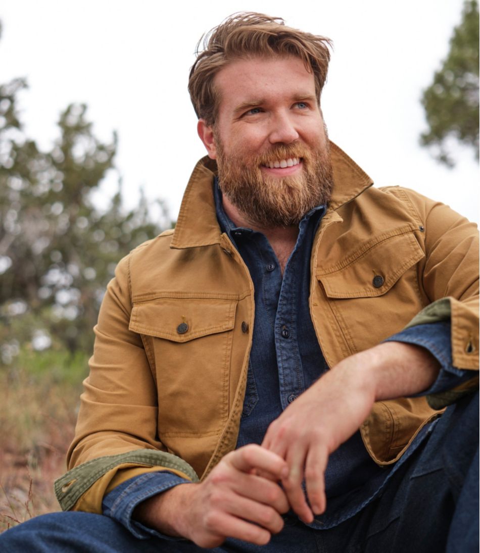 L.L.Bean Men's BeanFlex Utility Trucker Jacket OUTERWEAR