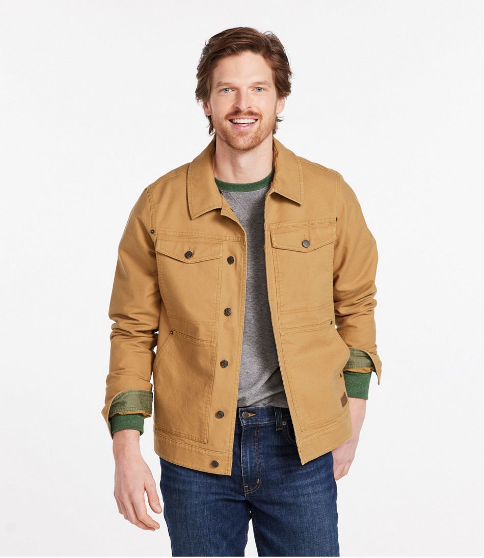 L.L.Bean Men's BeanFlex Utility Trucker Jacket OUTERWEAR