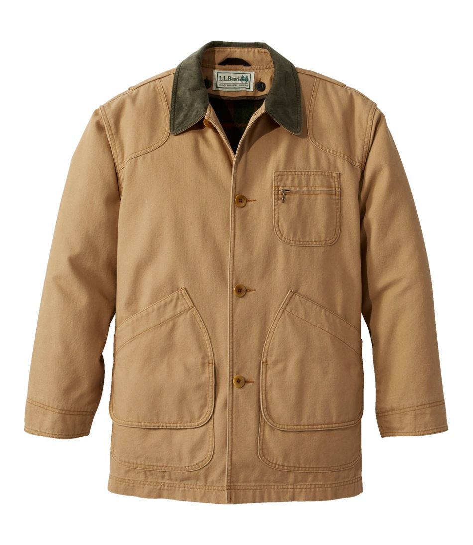 L.L.Bean Men's Original Field Coat with Wool/Nylon Liner OUTERWEAR