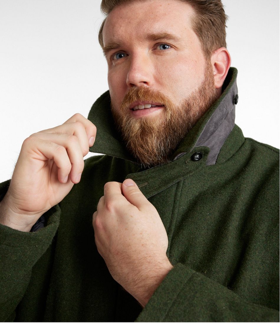 L.L.Bean Men's Maine Guide Wool Parka, PrimaLoft OUTERWEAR|OUTDOOR EQUIPMENT