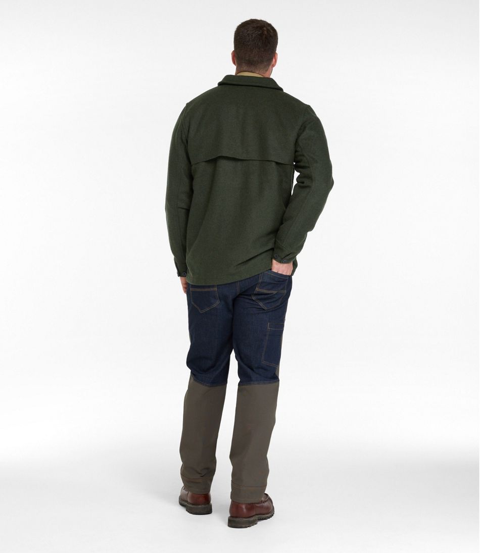 L.L.Bean Men's Maine Guide Zip-Front Jac-Shirt OUTERWEAR|OUTDOOR EQUIPMENT