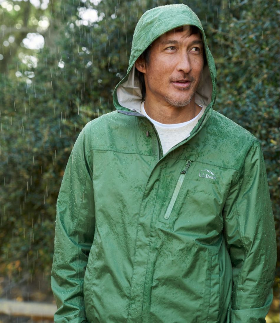 L.L.Bean Men's Trail Model Rain Jacket OUTERWEAR