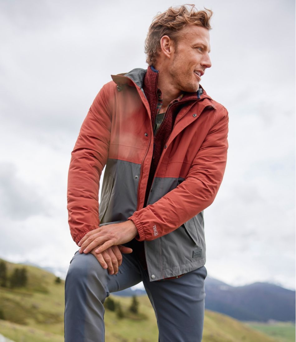 L.L.Bean Men's Mountain Classic Rain Jacket OUTERWEAR|SALE