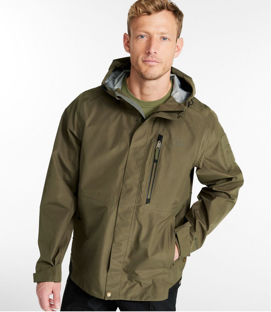 L.L.Bean Men's Maine Warden GORE-TEX Rain Jacket OUTERWEAR|OUTDOOR EQUIPMENT