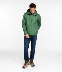 L.L.Bean Men's Trail Model Rain Jacket, Fleece-Lined OUTERWEAR
