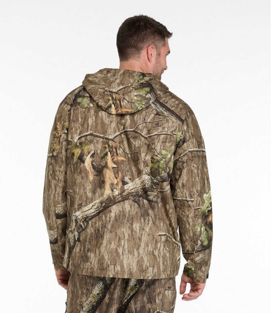 L.L.Bean Men's Northwoods II Rain Jacket, Camo OUTERWEAR|OUTDOOR EQUIPMENT