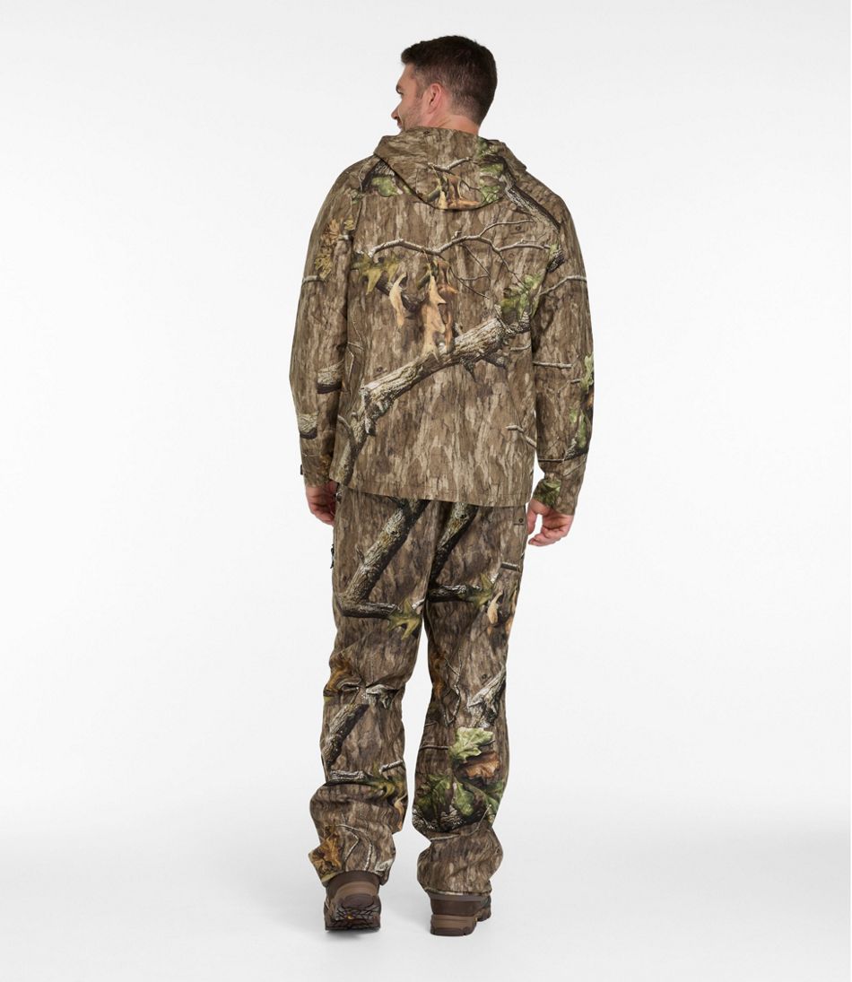 L.L.Bean Men's Northwoods II Rain Jacket, Camo OUTERWEAR|OUTDOOR EQUIPMENT