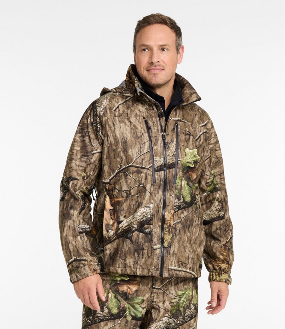 L.L.Bean Men's Ridge Runner Storm II Jacket, Camouflage OUTERWEAR|OUTDOOR EQUIPMENT