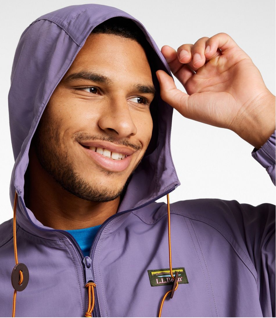 L.L.Bean Men's Mountain Classic Anorak, Colorblock OUTERWEAR|SALE