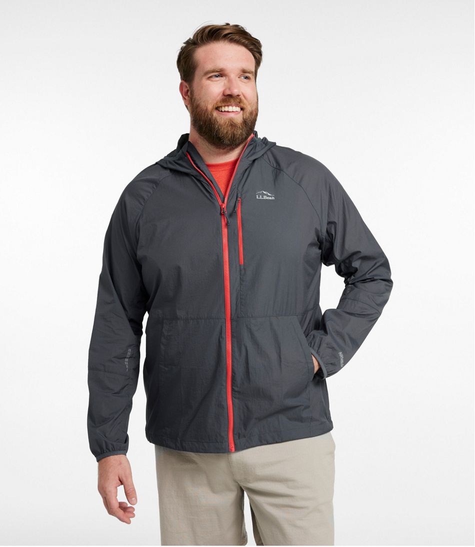 L.L.Bean Men's Stowaway Windbreaker OUTERWEAR|SALE