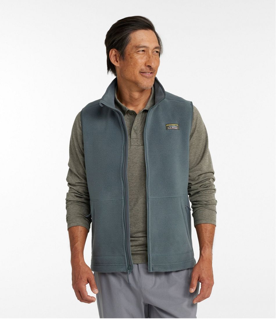 L.L.Bean Men's Mountain Classic Fleece Vest OUTERWEAR