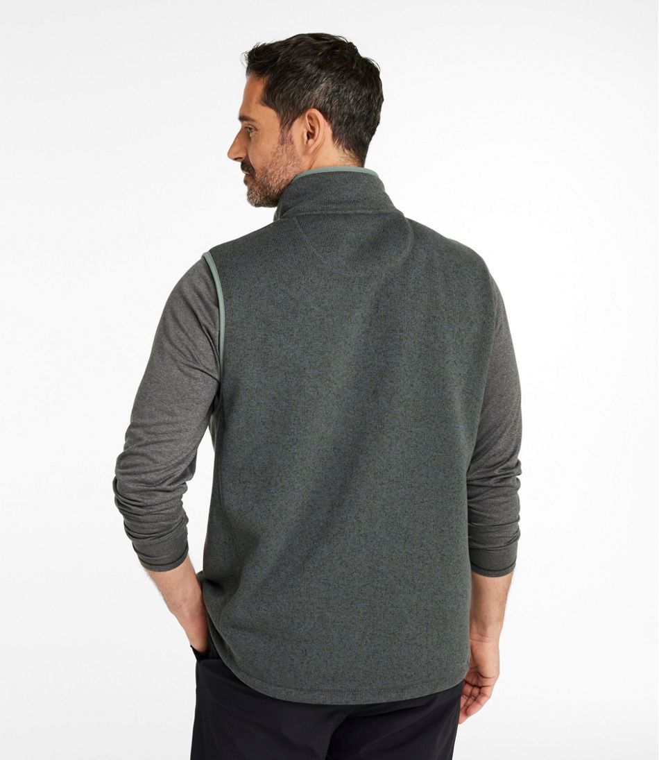 L.L.Bean Men's Bean's Sweater Fleece Vest OUTERWEAR|SALE|CLOTHING