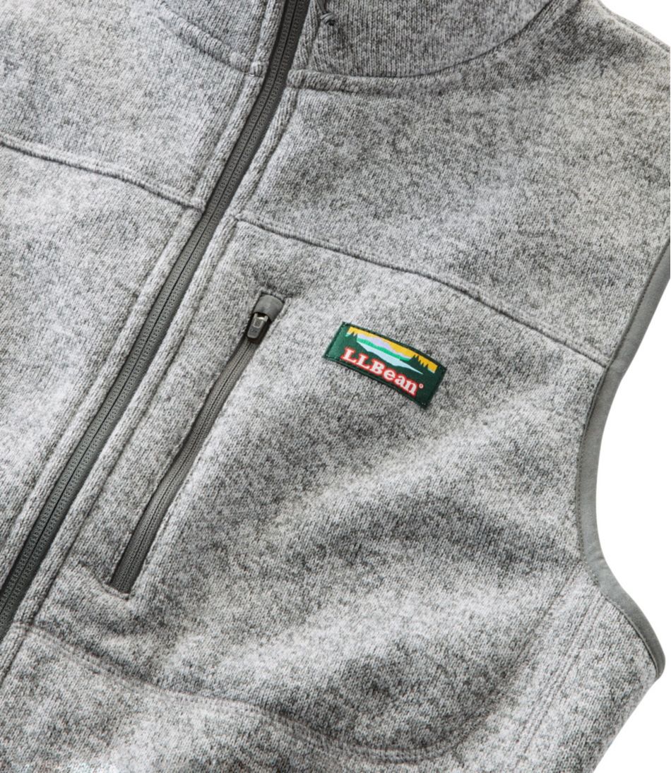 L.L.Bean Men's Bean's Sweater Fleece Vest OUTERWEAR|SALE|CLOTHING