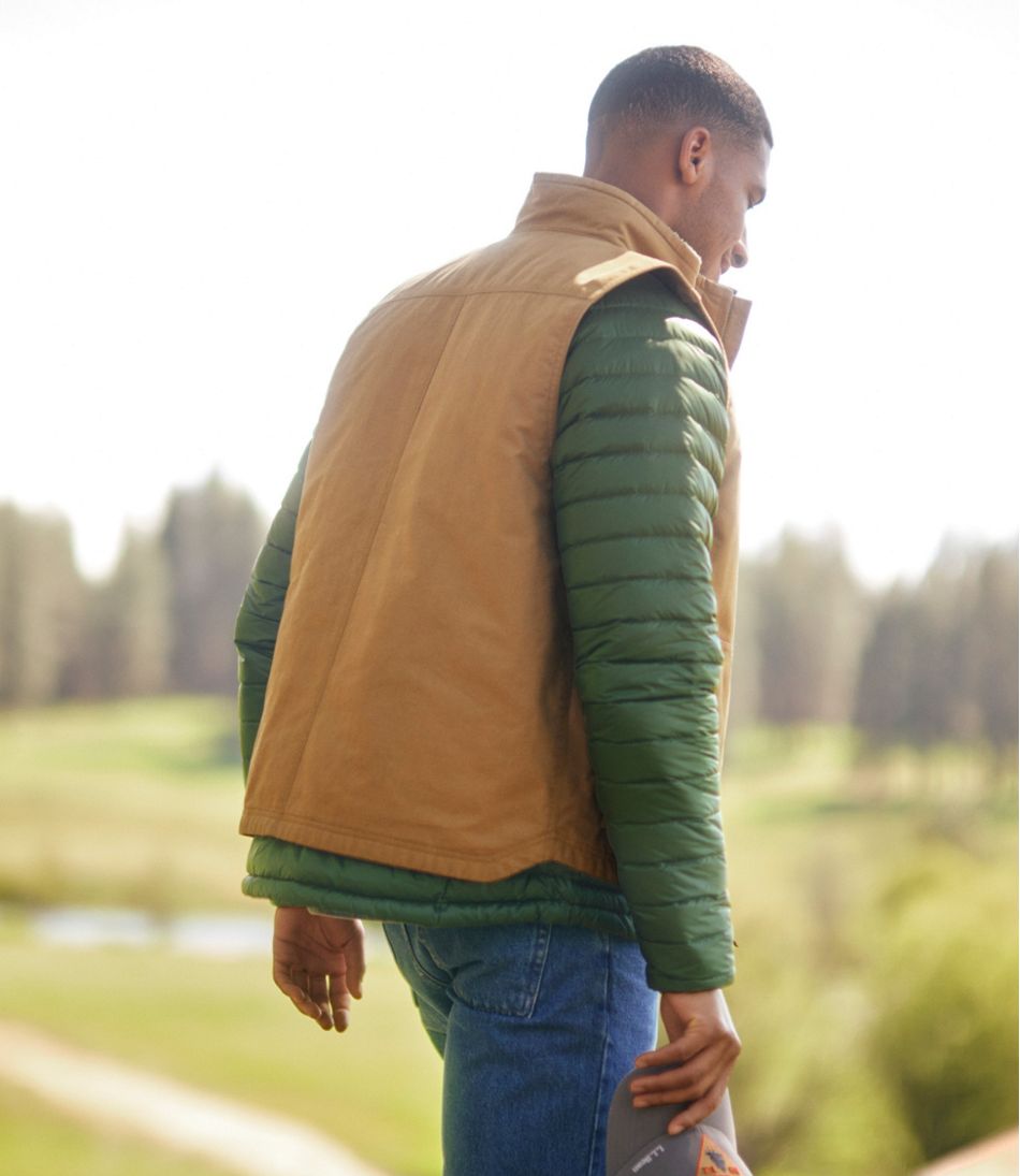 L.L.Bean Men's Bean's Insulated Utility Vest OUTERWEAR