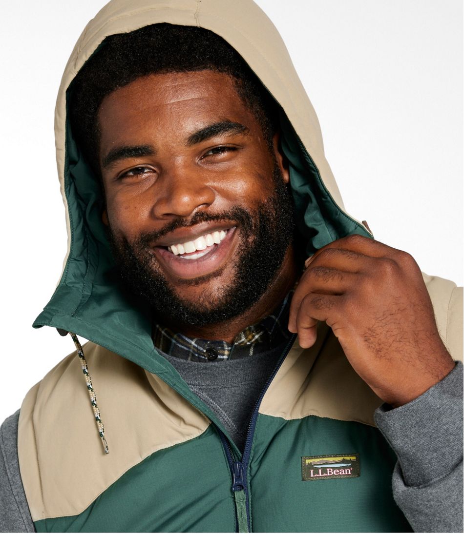 L.L.Bean Men's Mountain Classic Hooded Down Vest OUTERWEAR