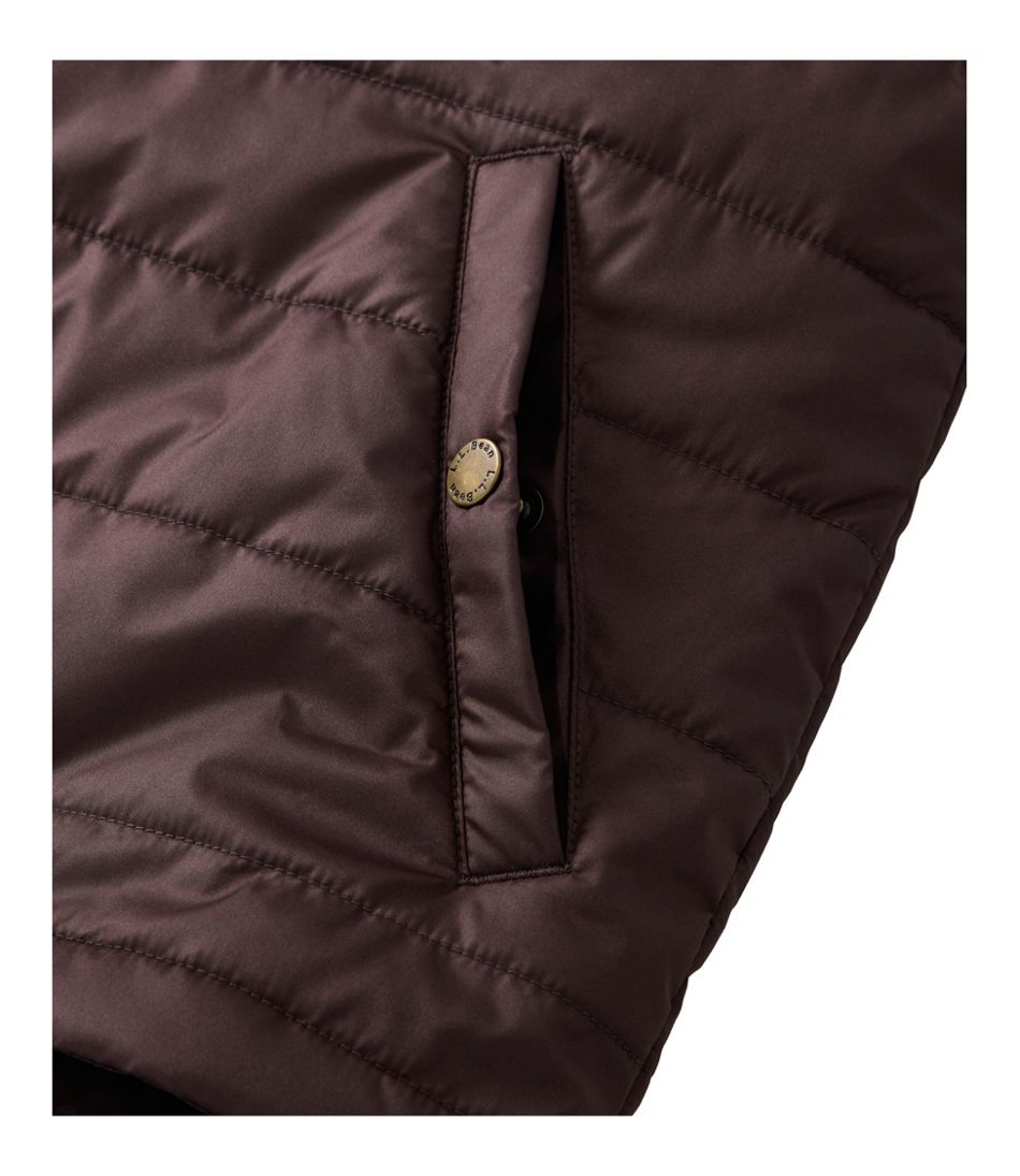 L.L.Bean Men's Mountain Classic Puffer Vest, Colorblock OUTERWEAR|SALE
