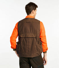 L.L.Bean Men's Double L Waxed-Cotton Upland Vest OUTERWEAR|OUTDOOR EQUIPMENT