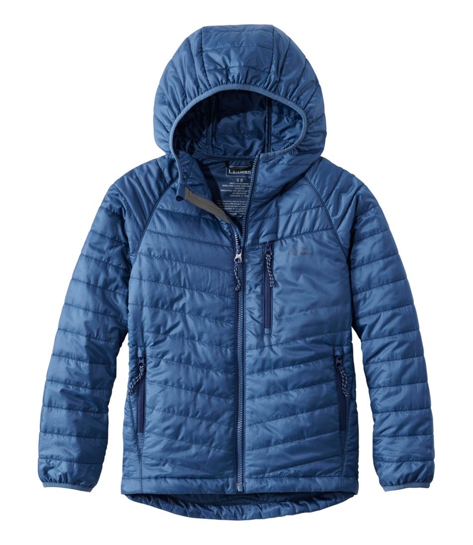L.L.Bean Kids' PrimaLoft Packaway Hooded Jacket OUTERWEAR