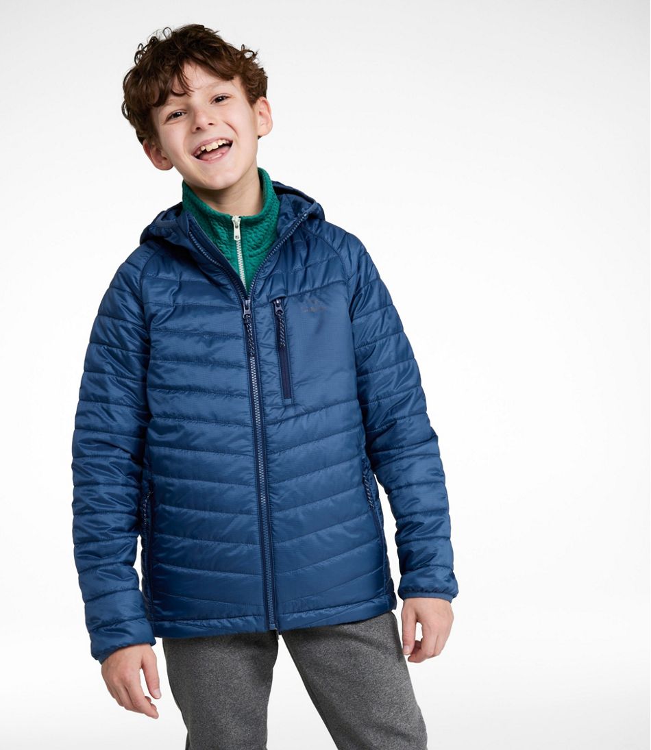 L.L.Bean Kids' PrimaLoft Packaway Hooded Jacket OUTERWEAR