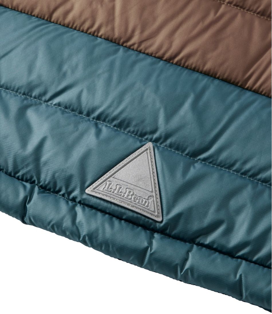 L.L.Bean Kids' Ultralight 650 Down Jacket, Colorblock OUTERWEAR