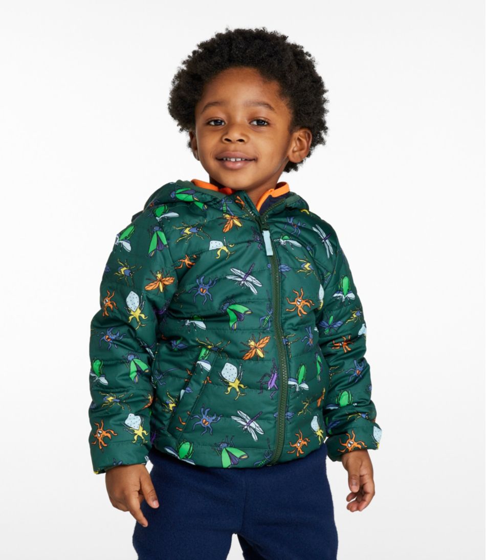 L.L.Bean Infants' and Toddlers' Fleece-Lined Insulated Jacket, Print OUTERWEAR