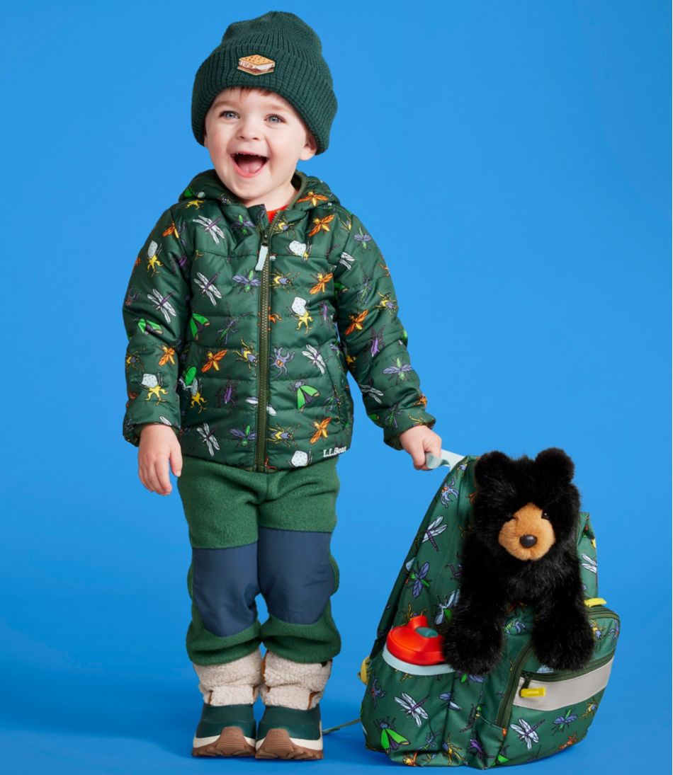 L.L.Bean Infants' and Toddlers' Fleece-Lined Insulated Jacket, Print OUTERWEAR
