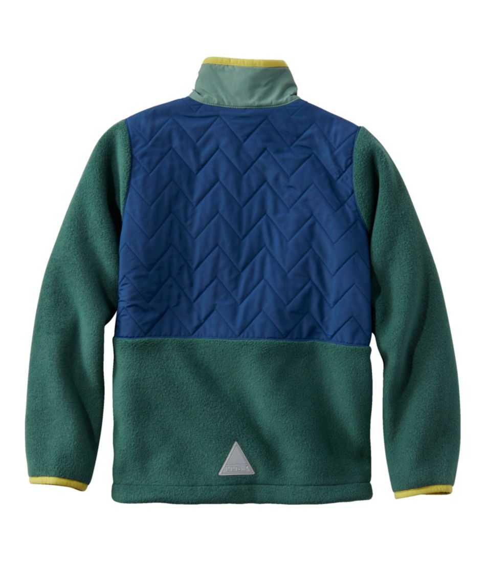 L.L.Bean Kids' Mountain Classic Fleece Jacket, Mixed Media OUTERWEAR|SALE