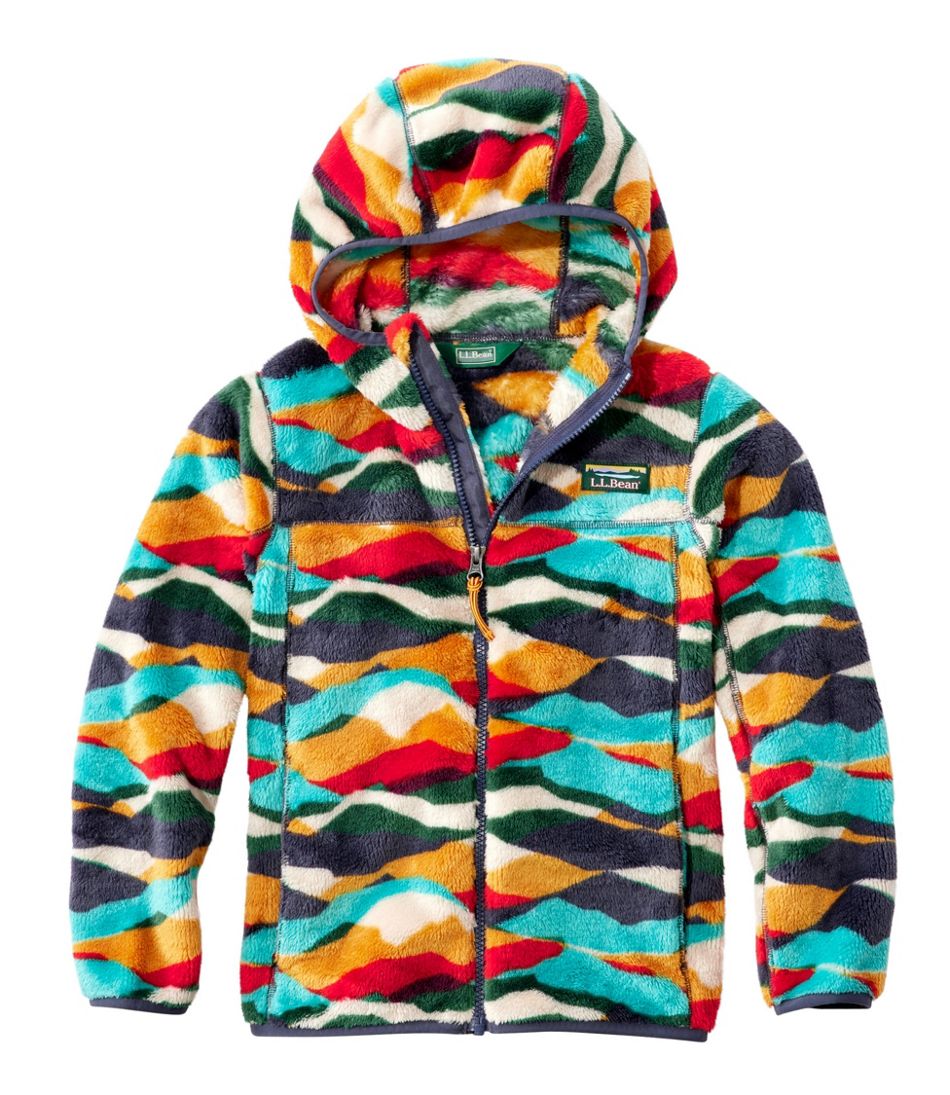 L.L.Bean Kids' Hi-Pile Fleece, Print OUTERWEAR|SALE
