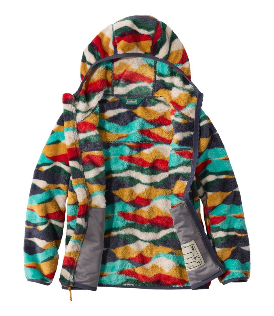 L.L.Bean Kids' Hi-Pile Fleece, Print OUTERWEAR|SALE