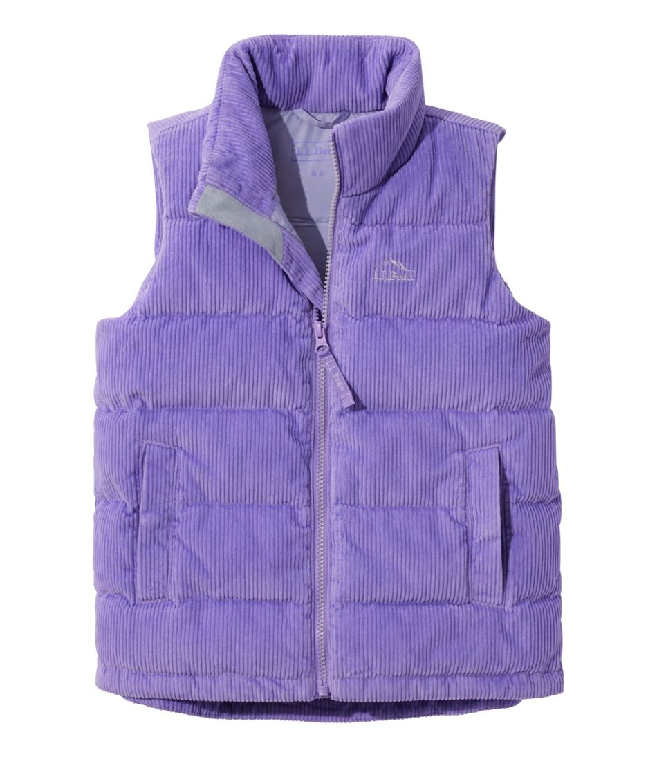 L.L.Bean Kids' Bean's Down Corduroy Vest OUTERWEAR