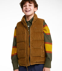 L.L.Bean Kids' Bean's Down Corduroy Vest OUTERWEAR