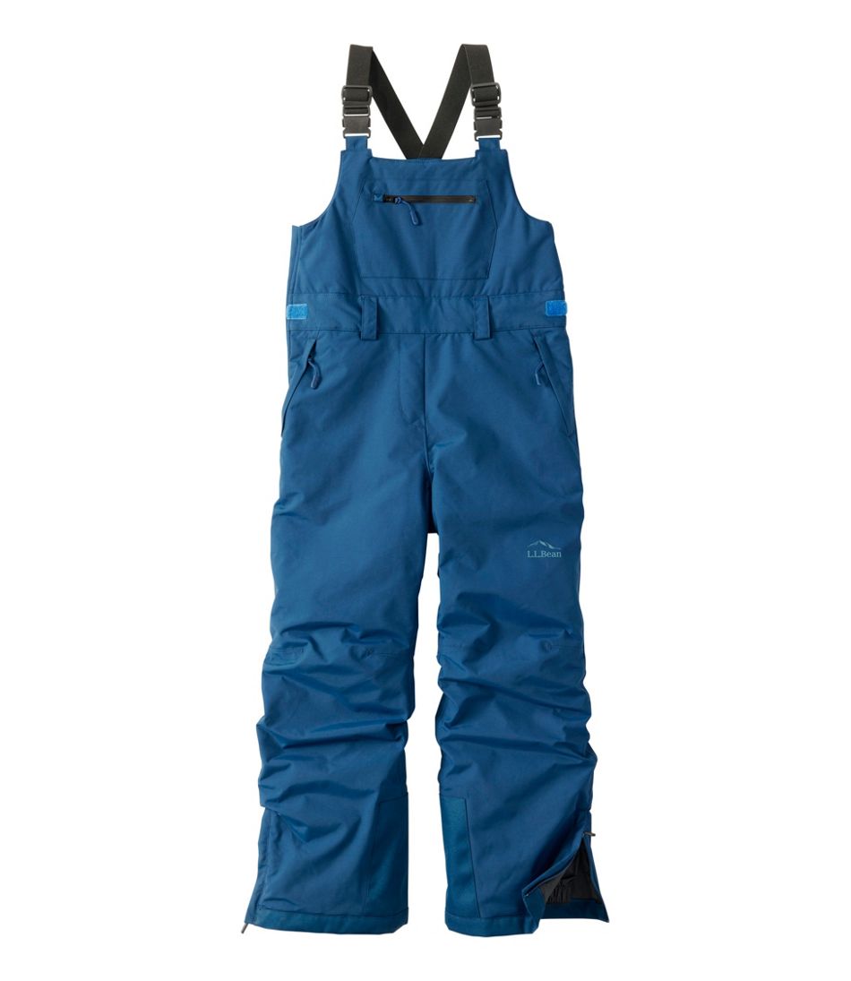 L.L.Bean Kids' Waterproof Wildcat Insulated Ski Bibs OUTERWEAR