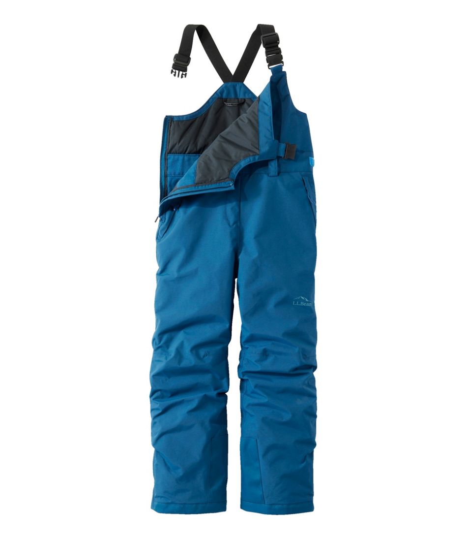 L.L.Bean Kids' Waterproof Wildcat Insulated Ski Bibs OUTERWEAR