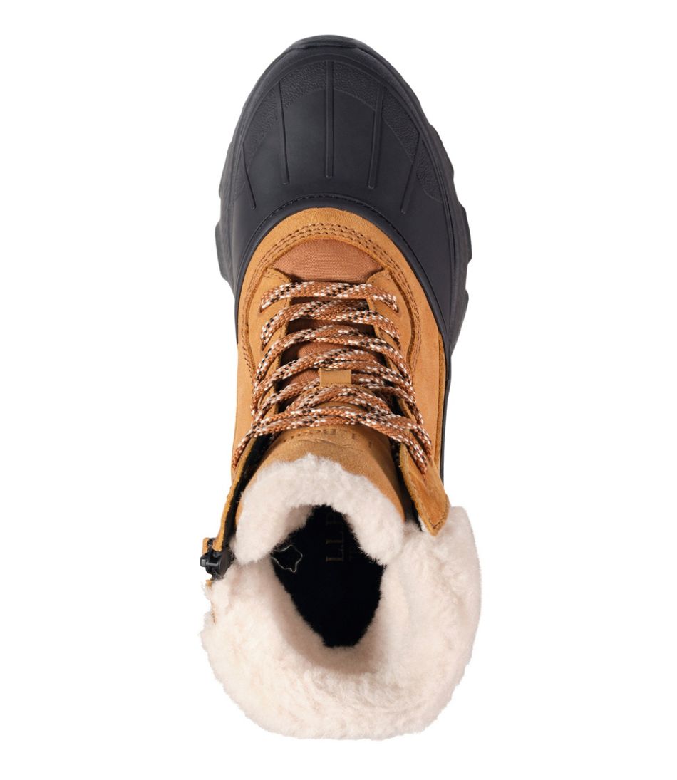 L.L.Bean Women's Storm Chaser 6 Lace-Up Boots, Waterproof Insulated FOOTWEAR