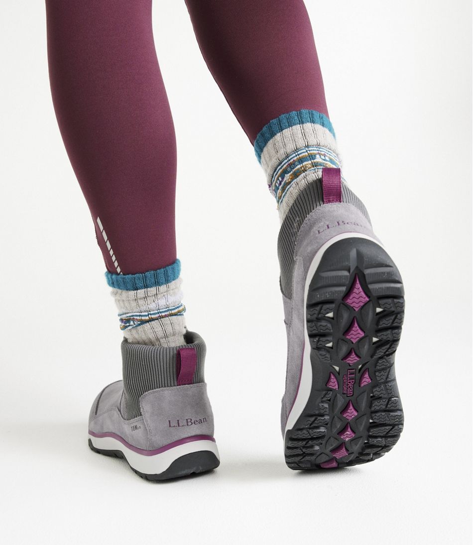 L.L.Bean Women's Snow Sneaker 5 Boots, Pull-On FOOTWEAR