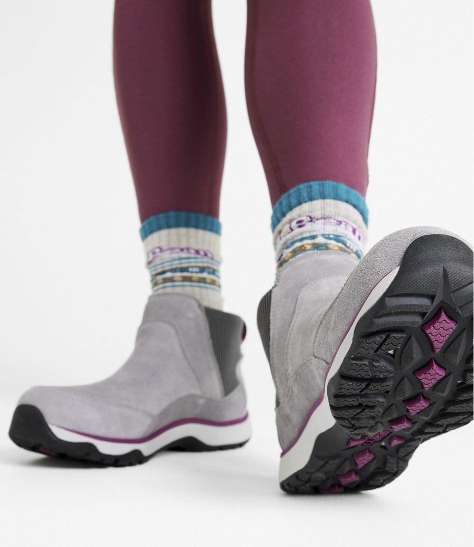 L.L.Bean Women's Snow Sneaker 5 Boots, Pull-On FOOTWEAR