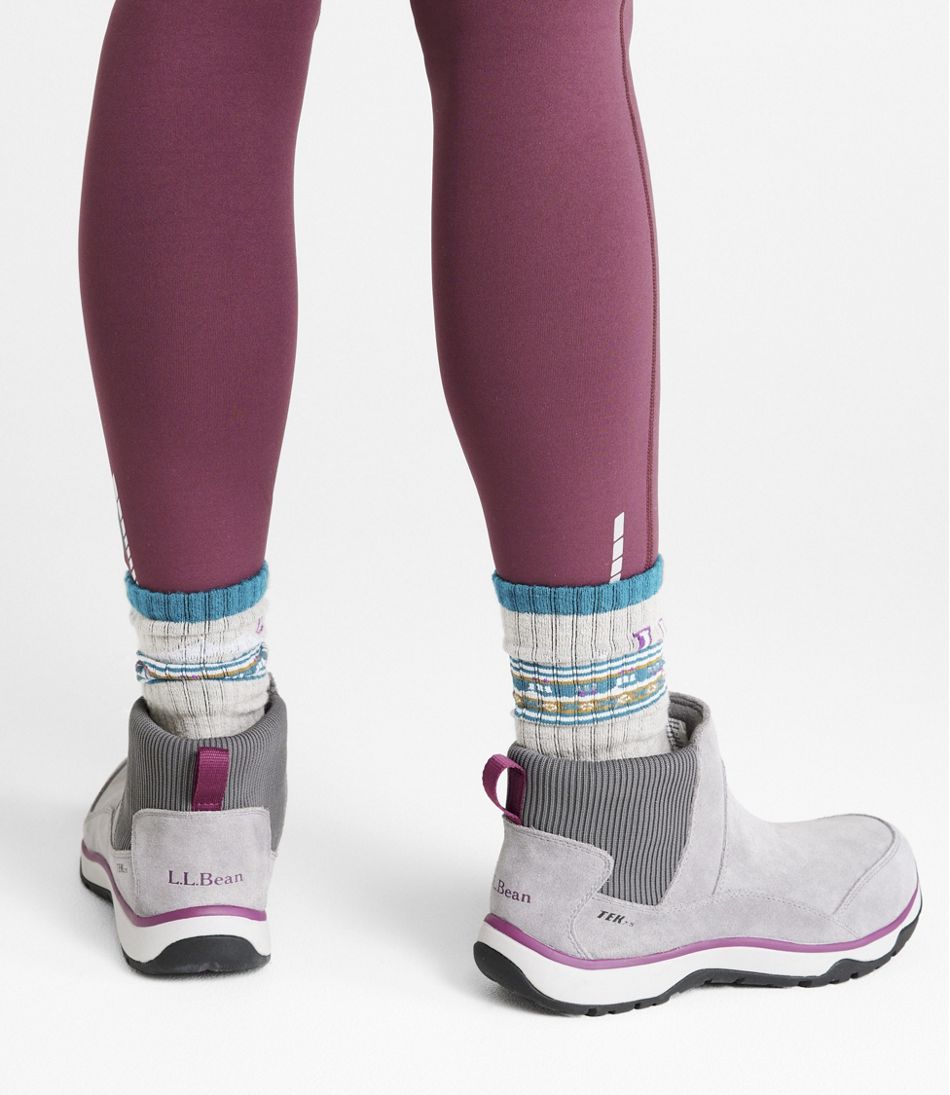 L.L.Bean Women's Snow Sneaker 5 Boots, Pull-On FOOTWEAR