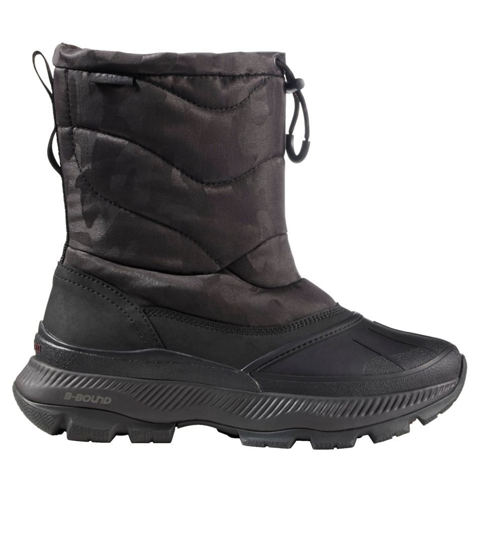 L.L.Bean Women's Storm Chaser 6 Quilted Pull-On Boots, Waterproof Insulated FOOTWEAR