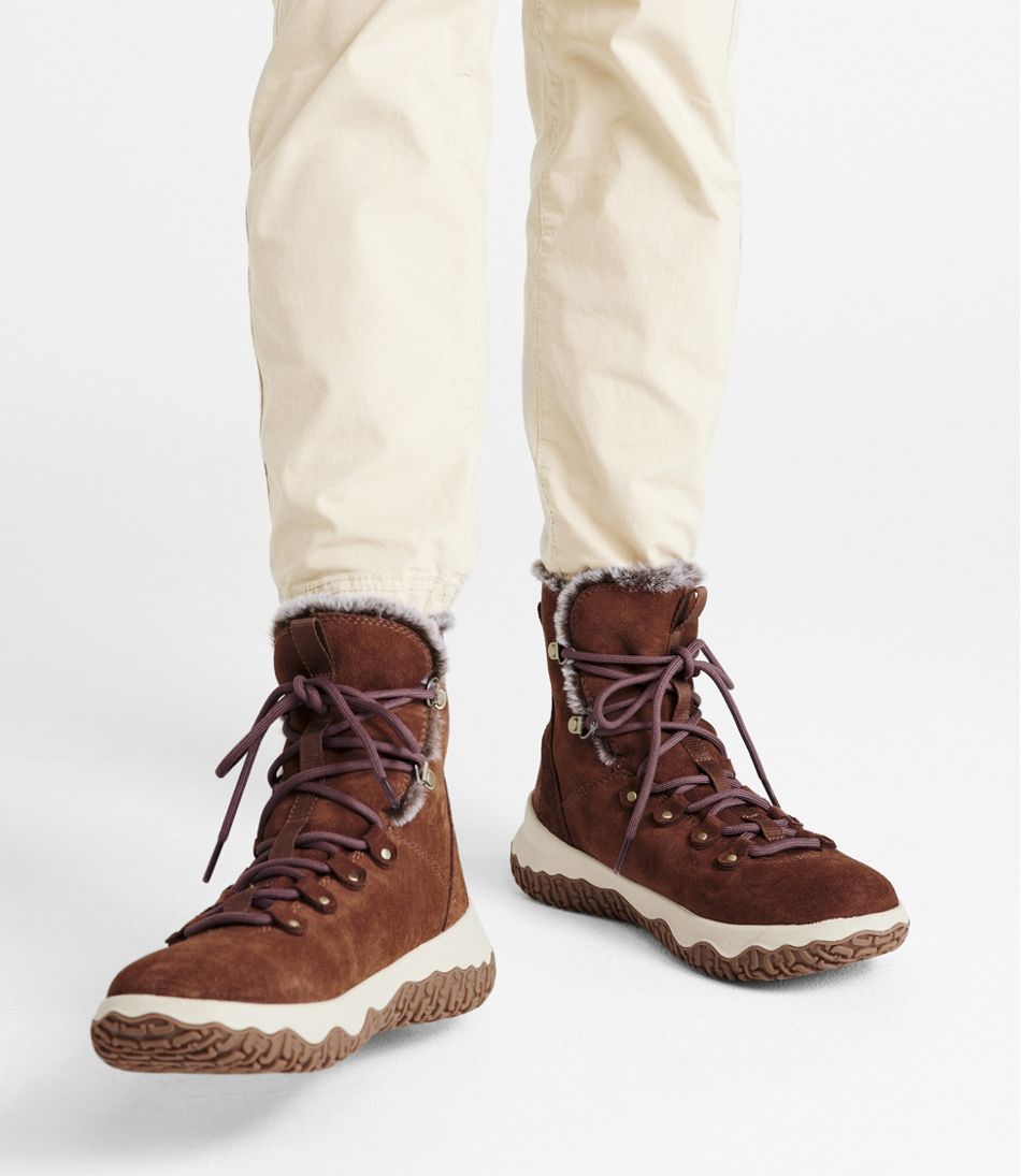 L.L.Bean Women's Day Venture Insulated Boots, Lace-Up FOOTWEAR|SALE