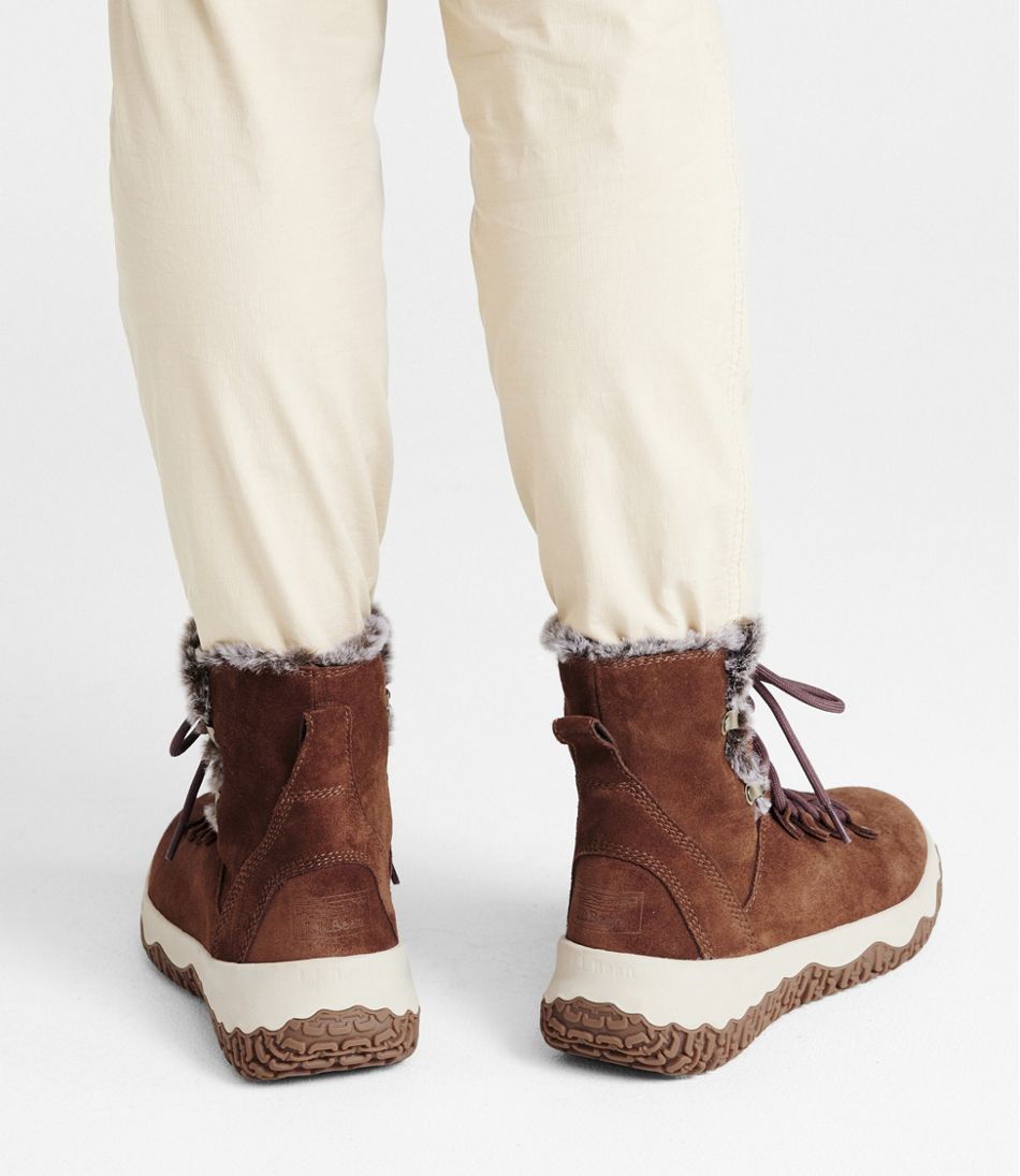 L.L.Bean Women's Day Venture Insulated Boots, Lace-Up FOOTWEAR|SALE