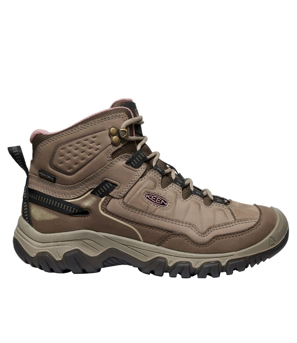 L.L.Bean Women's Keen Targhee IV Mid Waterproof Hiking Boots FOOTWEAR
