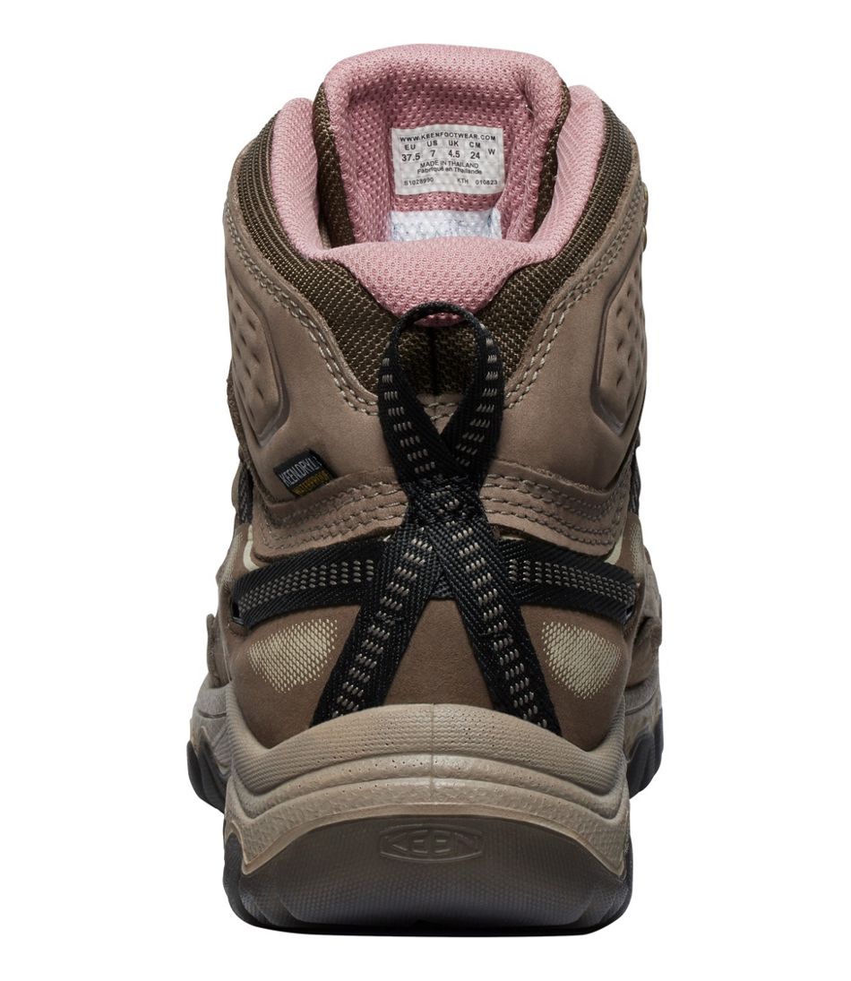 L.L.Bean Women's Keen Targhee IV Mid Waterproof Hiking Boots FOOTWEAR
