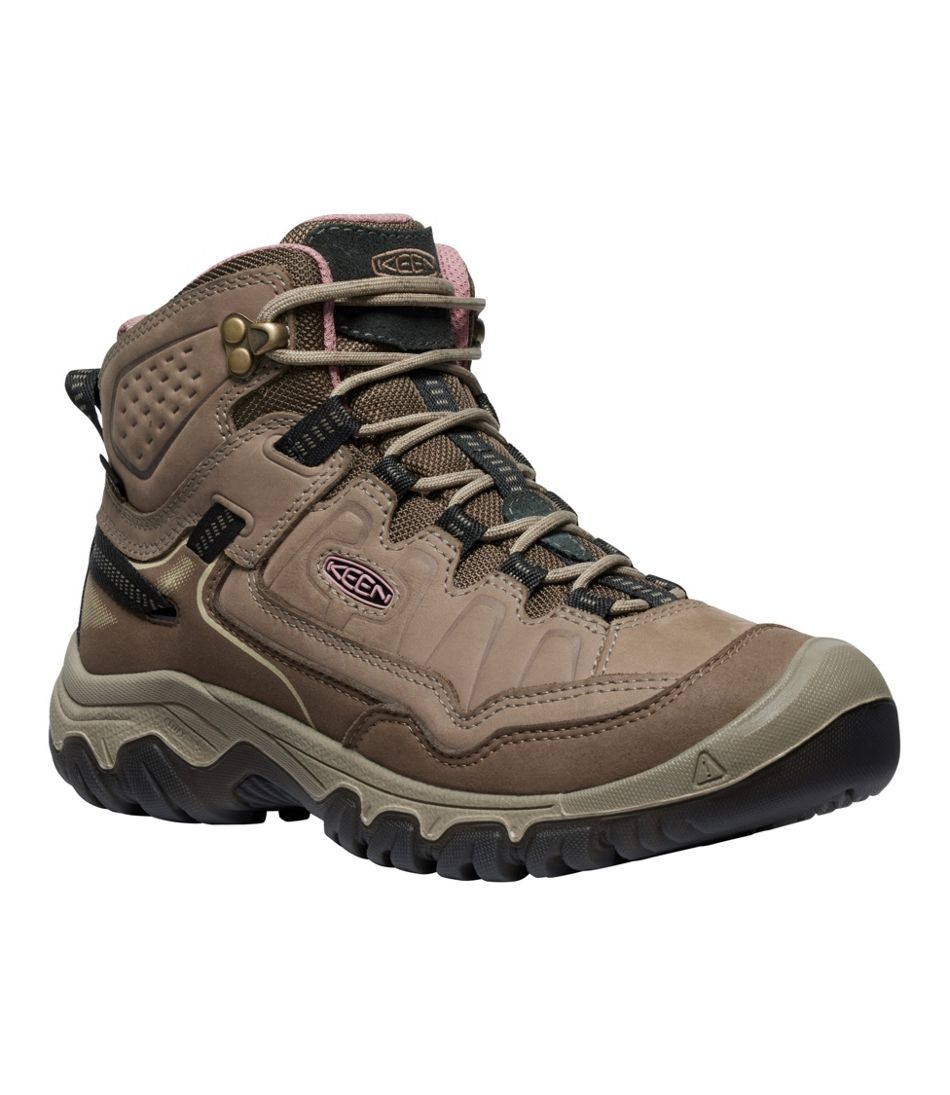 L.L.Bean Women's Keen Targhee IV Mid Waterproof Hiking Boots FOOTWEAR